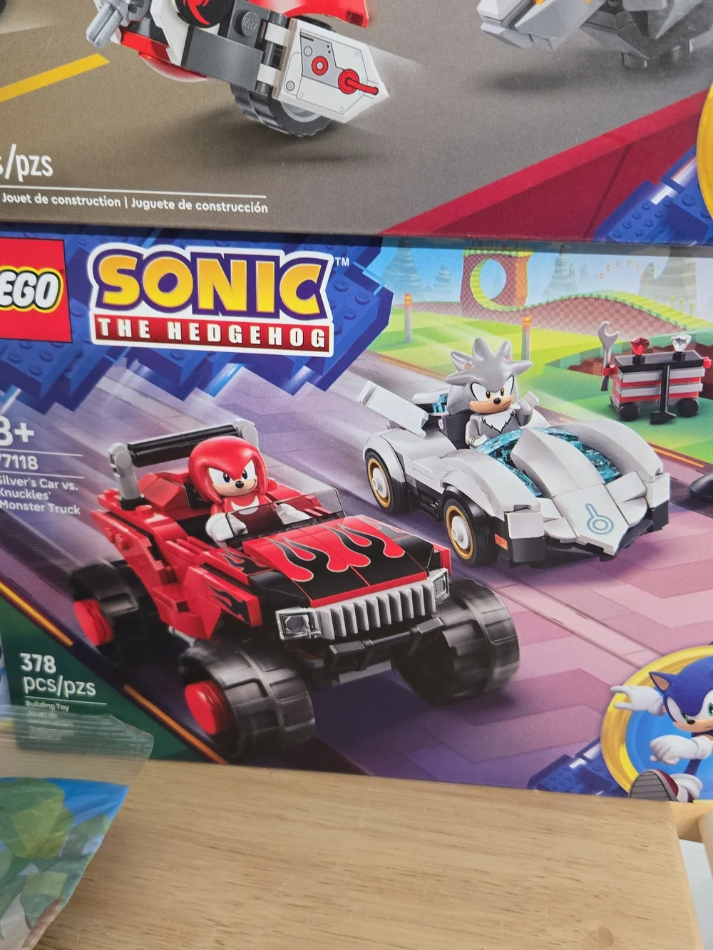 LEGO Sonic Lot 76995, 76996 & 7718 Shadow Knuckles Silver Rouge Sealed